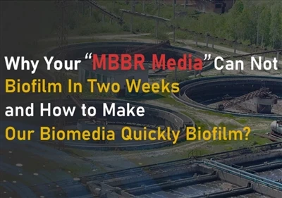 ZAKAJ vaš medij MBBR ne more ustvariti biofilma v dveh tednih in kako naš bio...